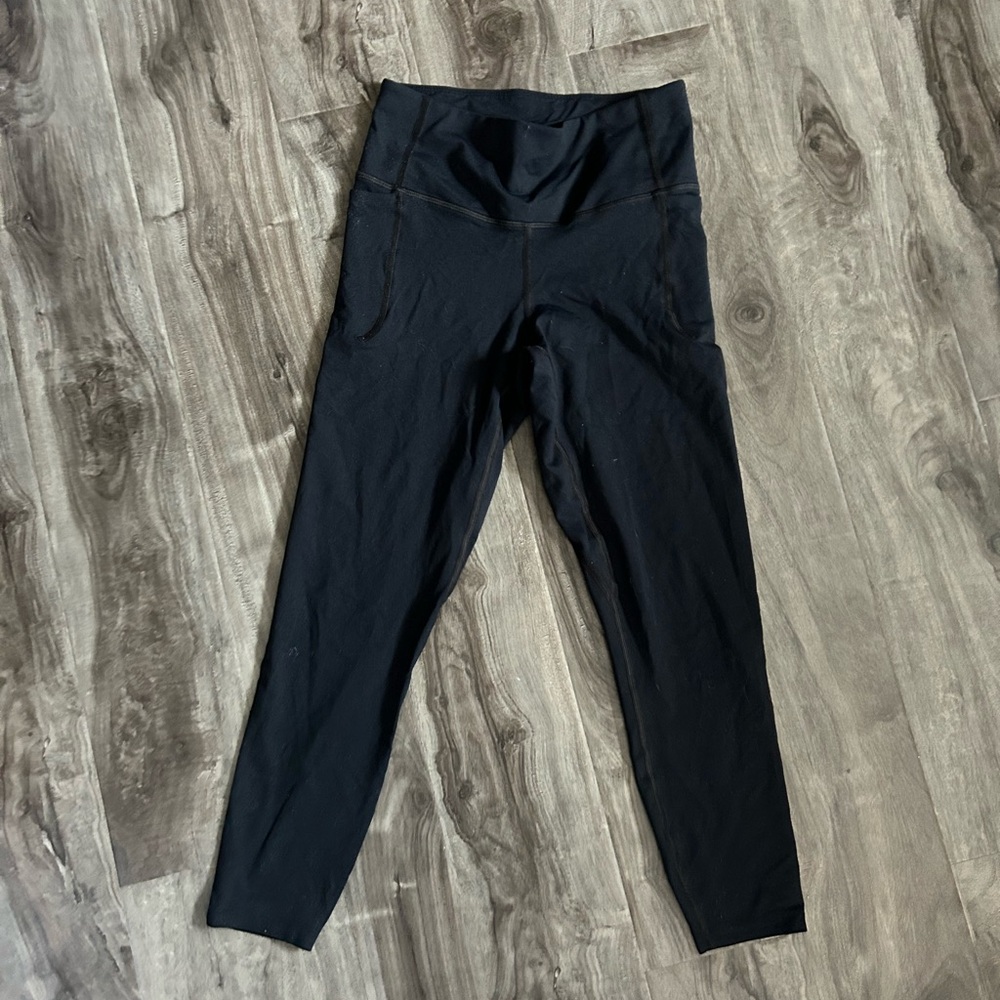 UNDER ARMOUR black athletic/workout leggings